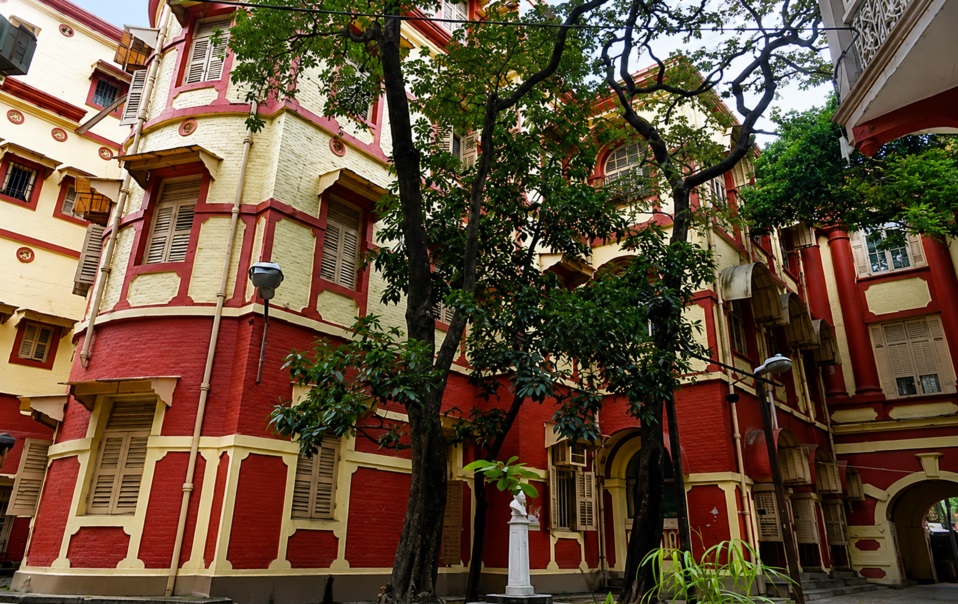 Present-day J. B. Roy State Ayurvedic Medical College and Hospital