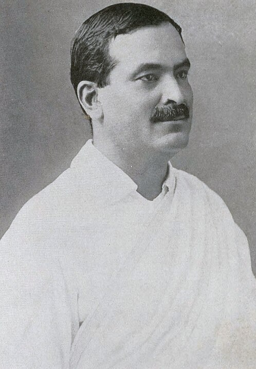 Portrait of physician and statesman Bidhan Chandra Roy